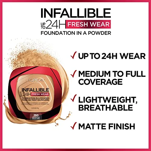 L'Oreal Infallible Fresh Wear Powder Foundation Review image 5