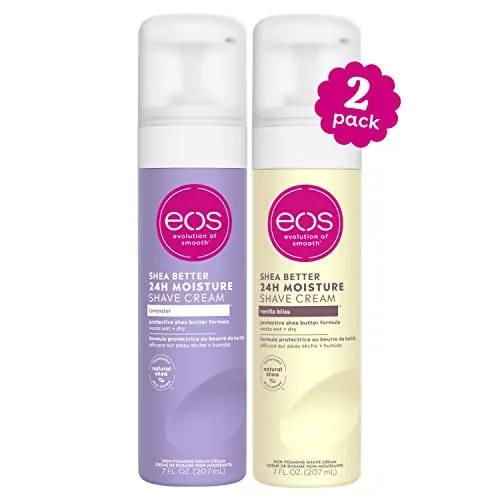 eos Shea Better Shaving Cream Review: Lavender & Vanilla