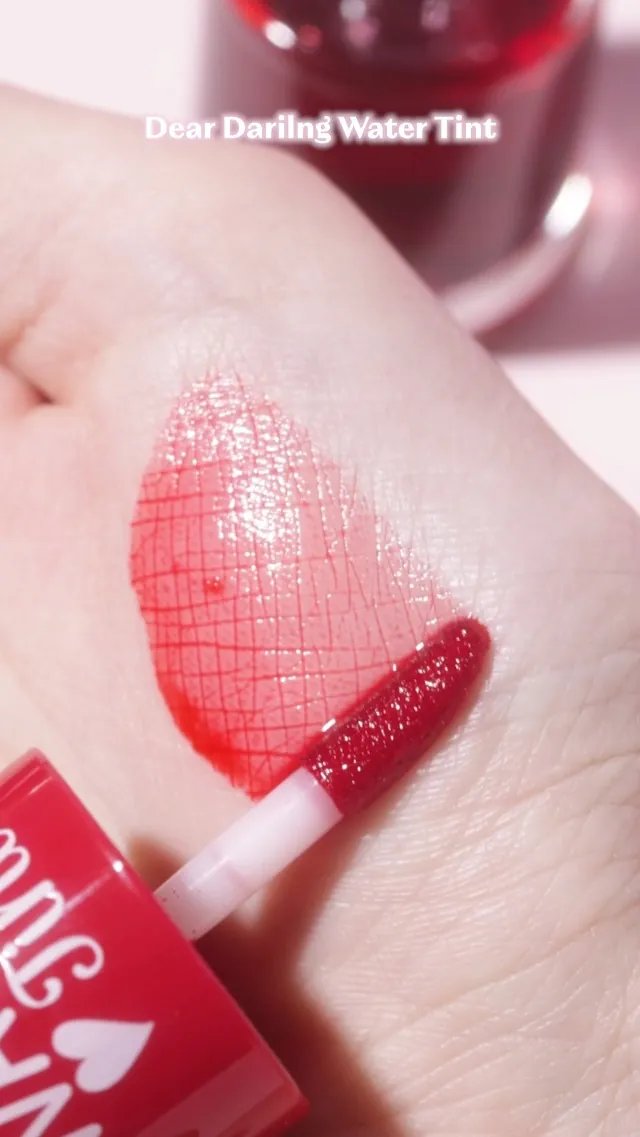 ETUDE Dear Darling Water Tint Cherry Ade Review image 7