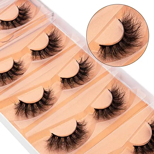 DYSILK Fluffy 16mm Lashes Review: 5 Pair Faux Mink Strips image 5