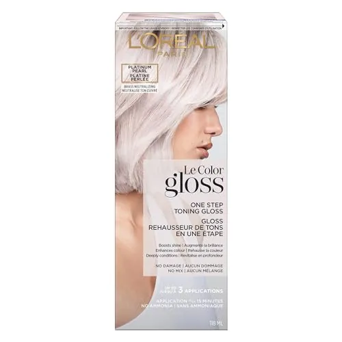 L'Oreal Le Color Gloss Platinum Pearl Review
