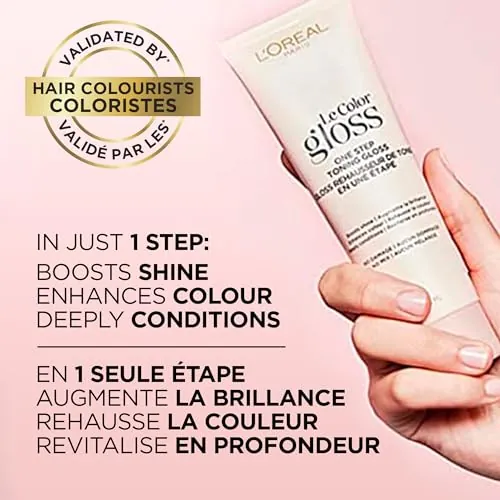 L'Oreal Le Color Gloss Platinum Pearl Review image 4