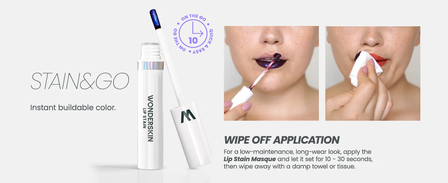 Wonderskin Wonder Blading Lip Stain Review image 9
