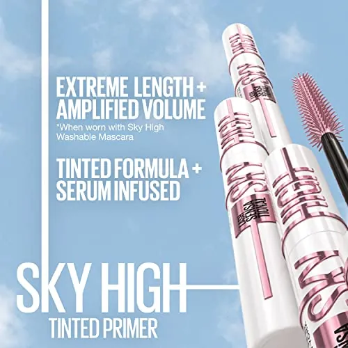 Maybelline Sky High Lash Primer Review: Tinted Mascara Base image 3