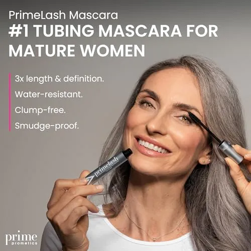 PrimeLash Brown Mascara Review for Mature Lashes image 4