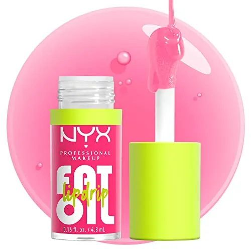 NYX Fat Oil Lip Drip Review: Sheer Pink Lip Oil Gloss image 5