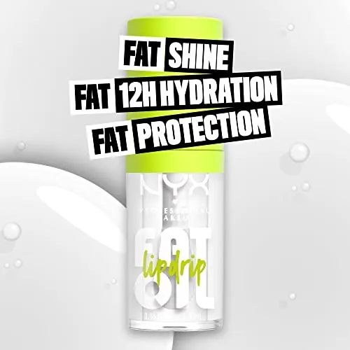 NYX Fat Oil Lip Drip Review: Clear Lip Oil Gloss image 2