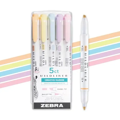 Zebra Pen Mildliner Dual-Tip Highlighter Set Review image 2