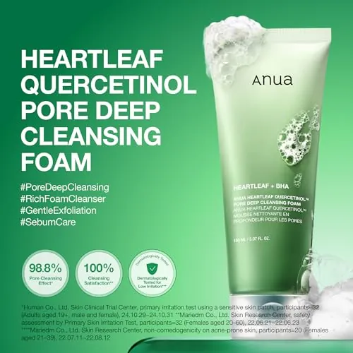 Anua Heartleaf Pore Deep Cleansing Foam Review image 2