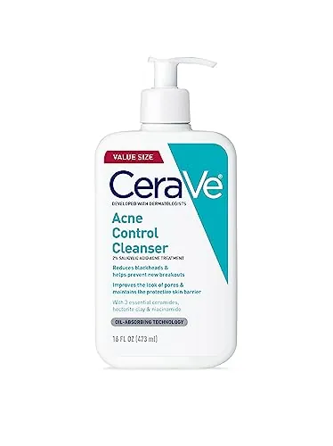 CeraVe Acne Control Cleanser Review: 2% Salicylic Acid