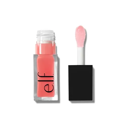 e.l.f. Glow Reviver Lip Oil Review: Pink Quartz