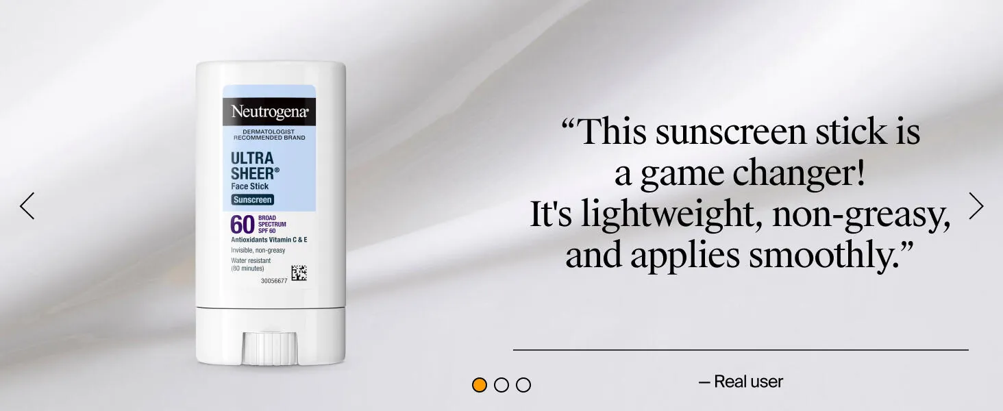 Neutrogena Ultra Sheer Stick Sunscreen SPF 60 Review image 9