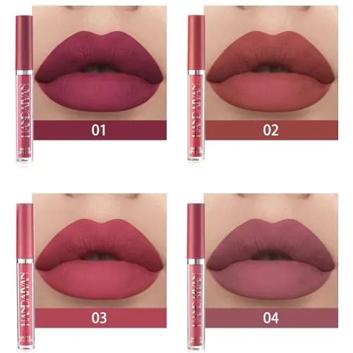 BestLand 3Pcs Matte Liquid Lip Gloss Set Review image 6
